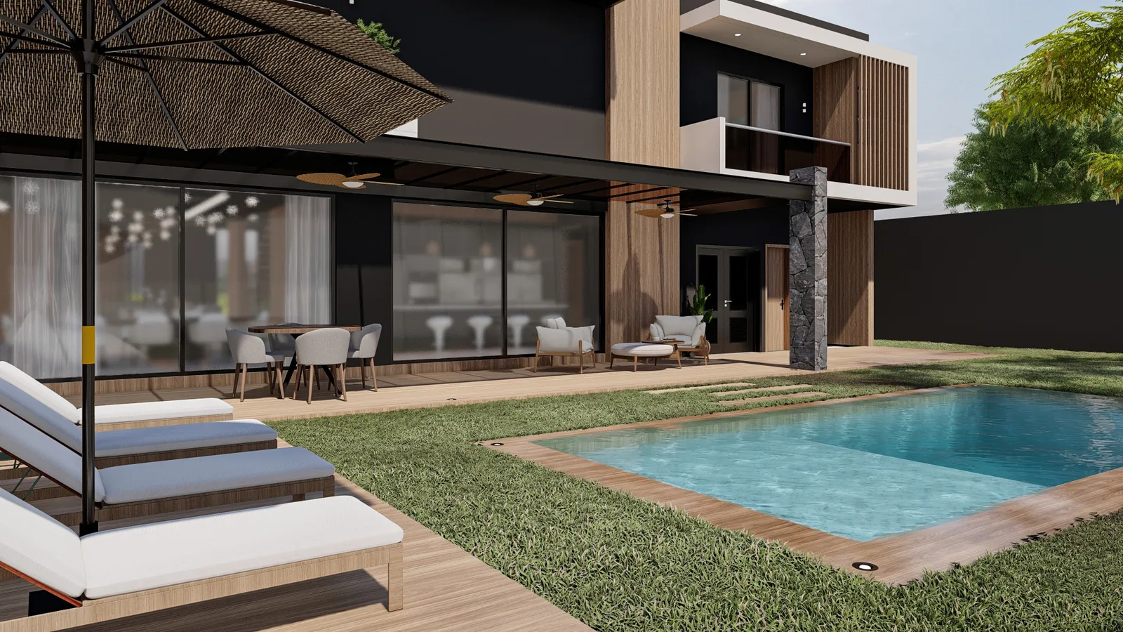 Residencia con alberca