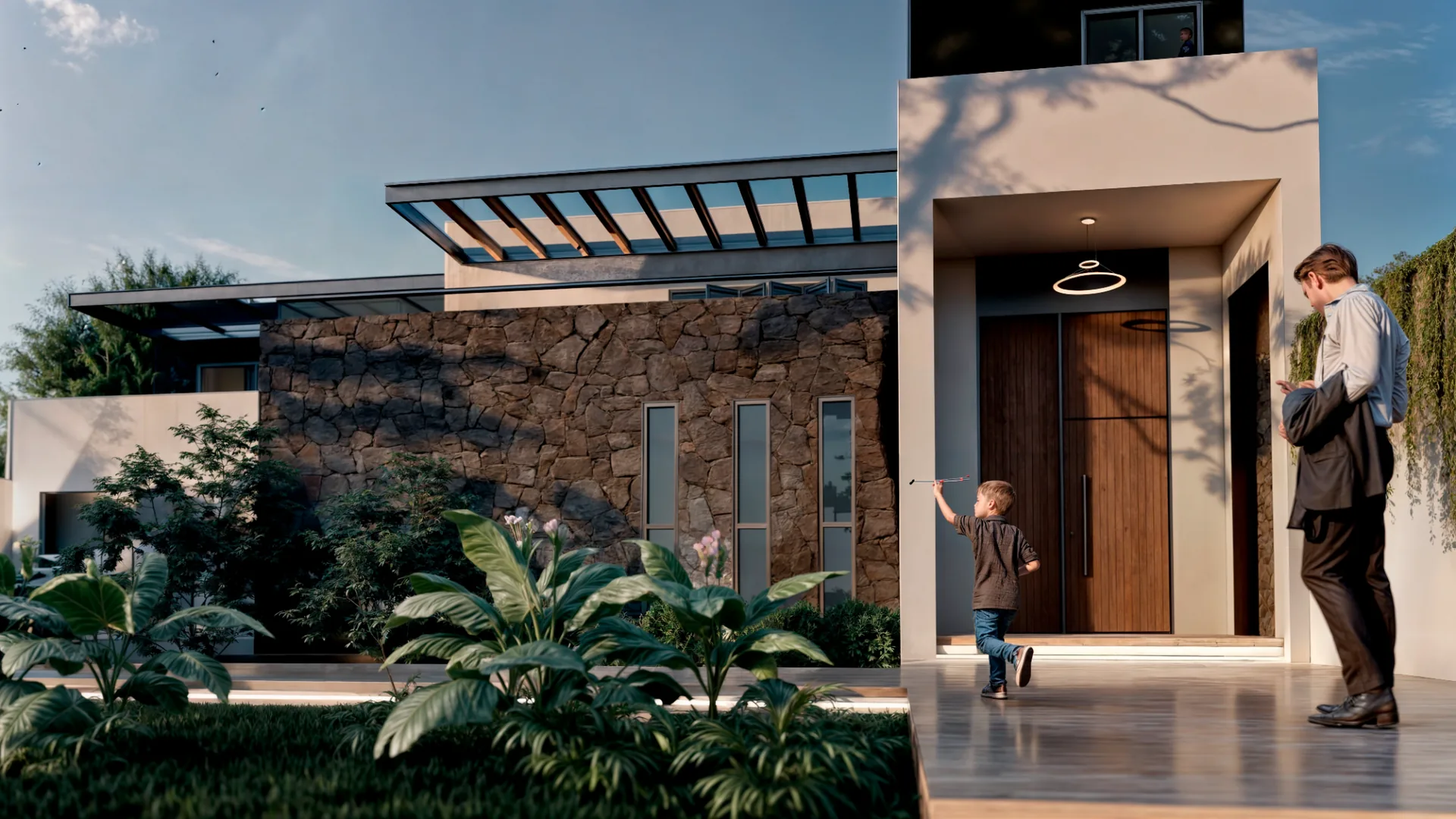 Proyecto residencial contemporáneo desarrollado por VALCAM Arquitectos